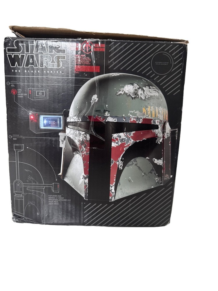 Star Wars The Black Series Boba Fett Premium Electronic Helmet Roleplay Collecti
