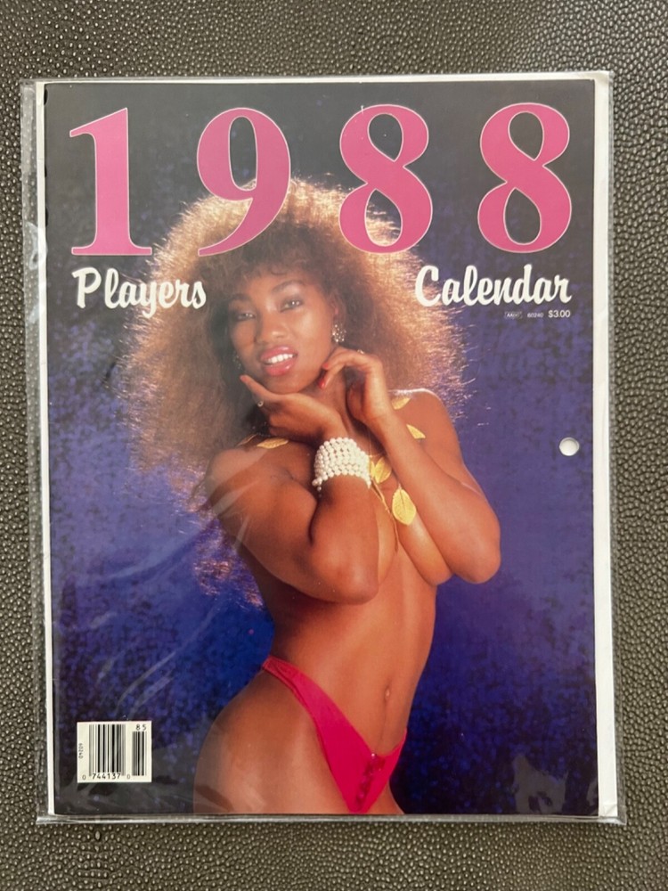 Vintage Players  magazine Calendar 1988 Playboy Very Good Condition!