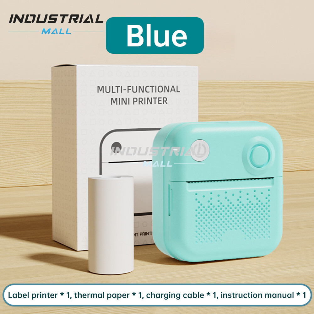 Bluetooth Thermal Mini Printer for Inkless Photos and Labels