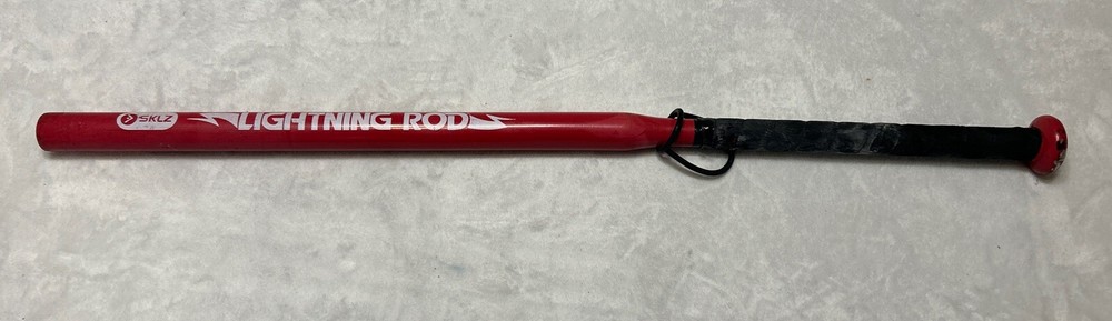 SKLZ Lightning Rod Red SKLZ Training Baseball Bat Lightweight