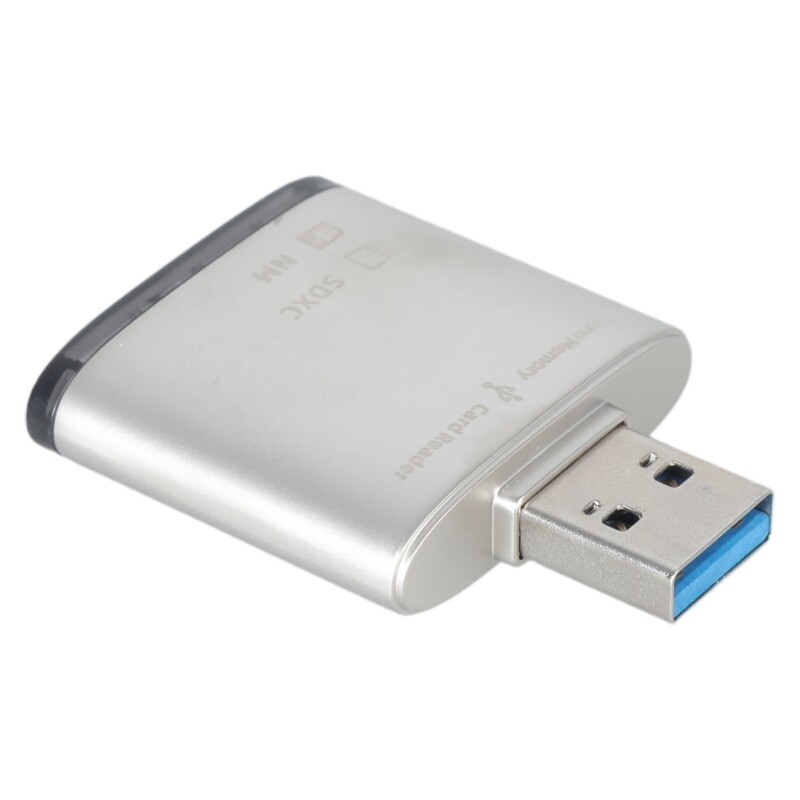 Compact USB Card Reader with High-Speed Data Transfer & Sleek Design