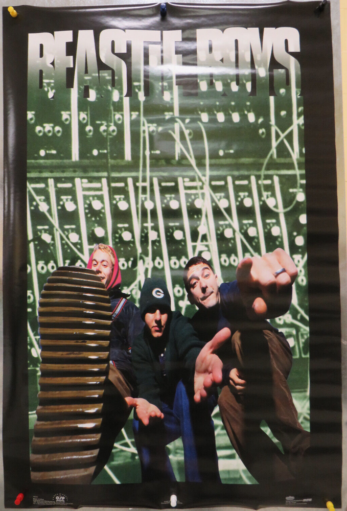 ROLLED 1994 BEASTIE BOYS GROUP RAP HIP HOP AD ROCK MCA MIKE D 23X35 POSTER 8232