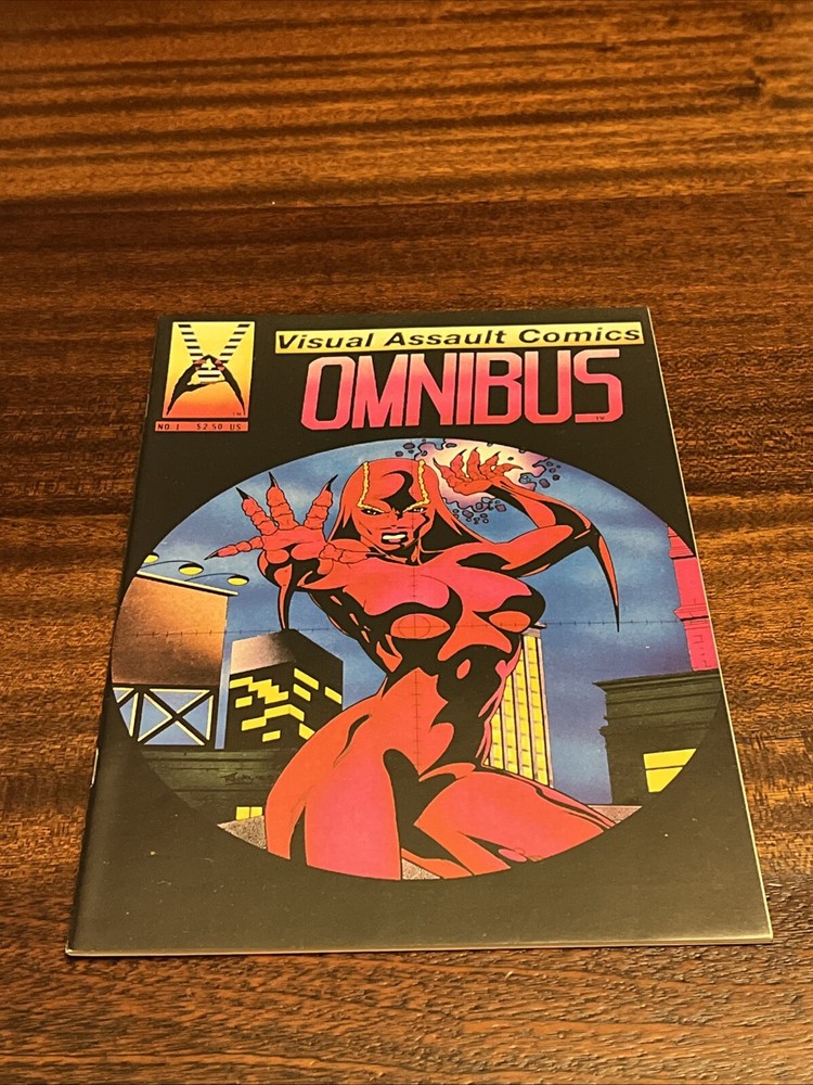VISUAL ASSAULT OMNIBUS #1 (Comics 1993) -- Independent -- VF+ Free Shipping-image