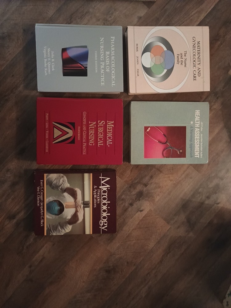 Lot Of 5 Nursing Books