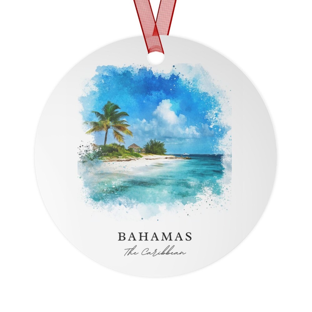 Bahamas Island Ornament Unique Christmas Decor Souvenir Gift