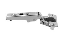 Blum 75M1580 CLIP Full Overlay Press-In Cabinet Door Hinge - Nickel