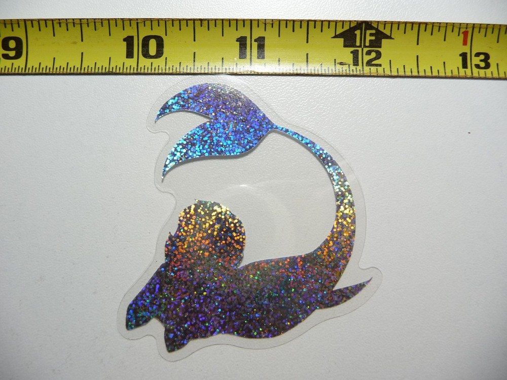 HOLOGRAPHIC DAYDREAMING MERMAID STICKER DECAL OCEAN SEA LIFE SPARKLE