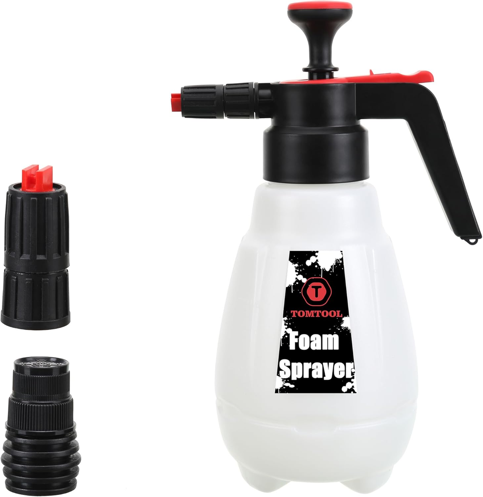 Foam Sprayer, Foaming Pump Blaster Hand Pressure Snow Foam Cannon Water Blaster,