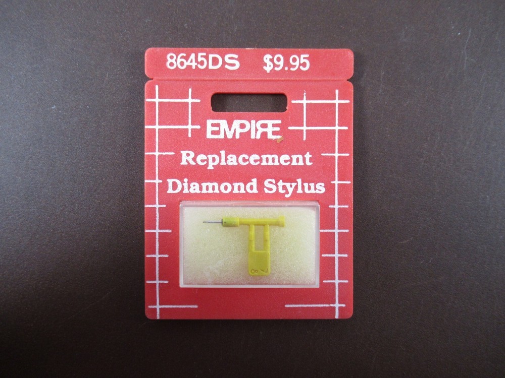 Empire 8645DS Replacement Diamond Needle for Sonotone N-9T , New (JB)
