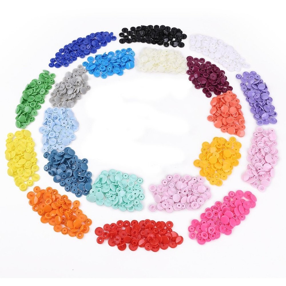 300 Pcs Snap Buttons Tools Resin Hand- Hat Toys Crafting