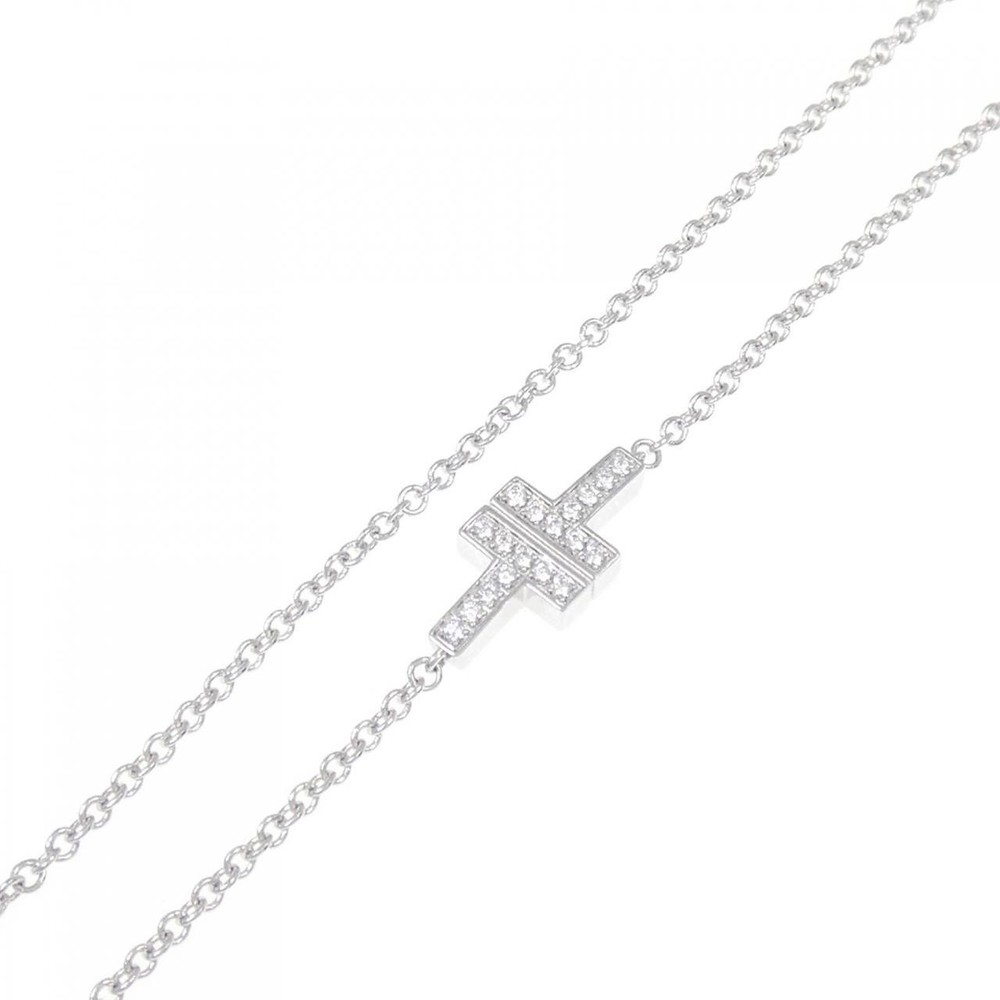 Authentic Tiffany Double chain Bracelet  #270-003-971-0946