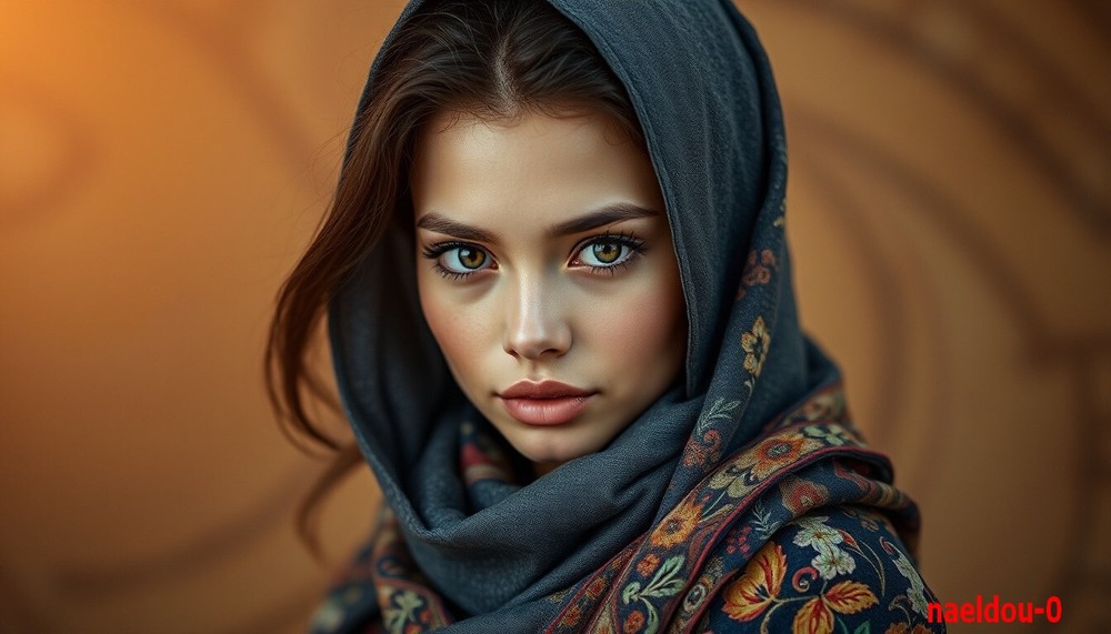 AI digital art wallpaper of women for desktop backgrounds-image