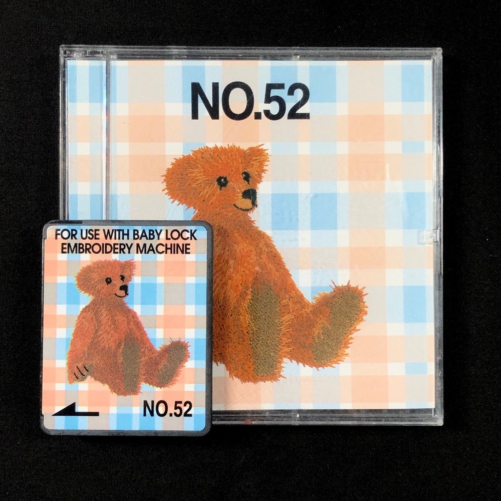 Teddy Bears Embroidery Designs Card #52 for Deco Brother Baby Lock Simplicity