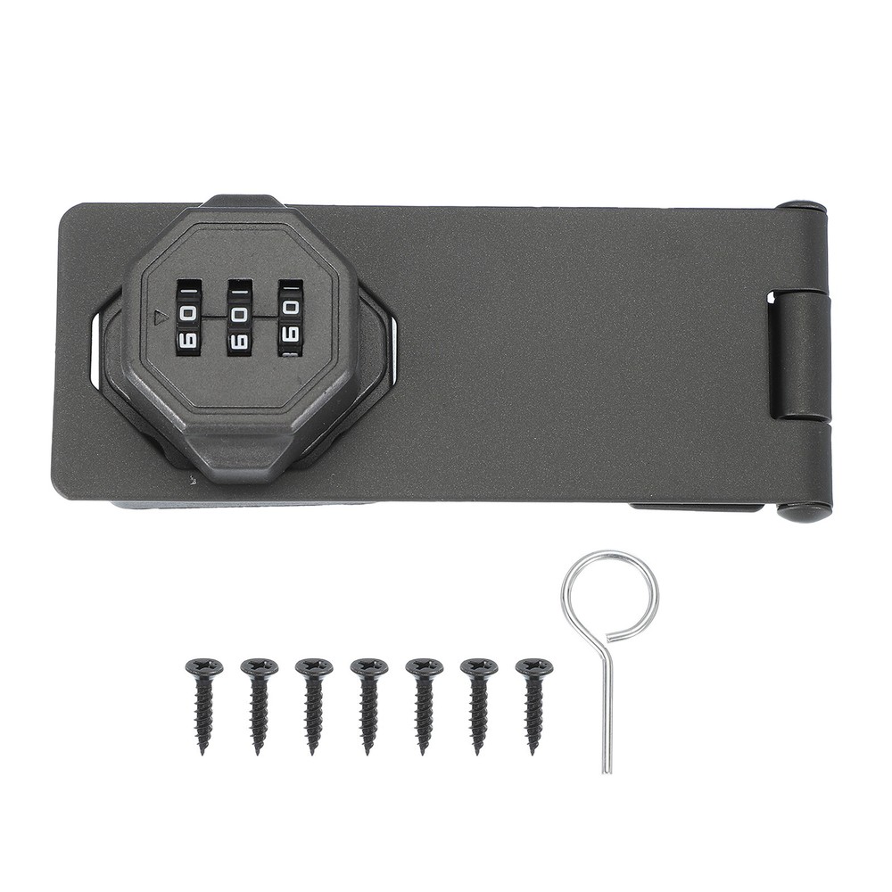 Password Rotary Hasp Locks Mechanical Cabinet Latch Locks 5