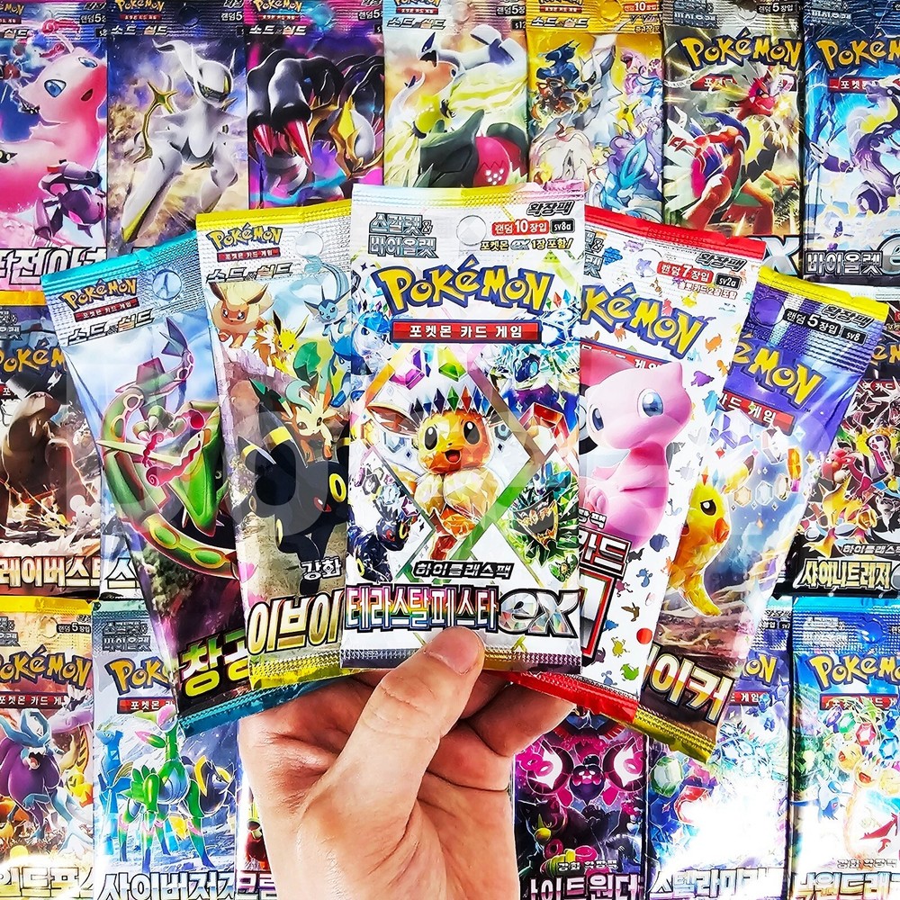 Pokemon Card Terastal Festival Ex Eevee Heroes Etc. Booster Packs Sealed Korean