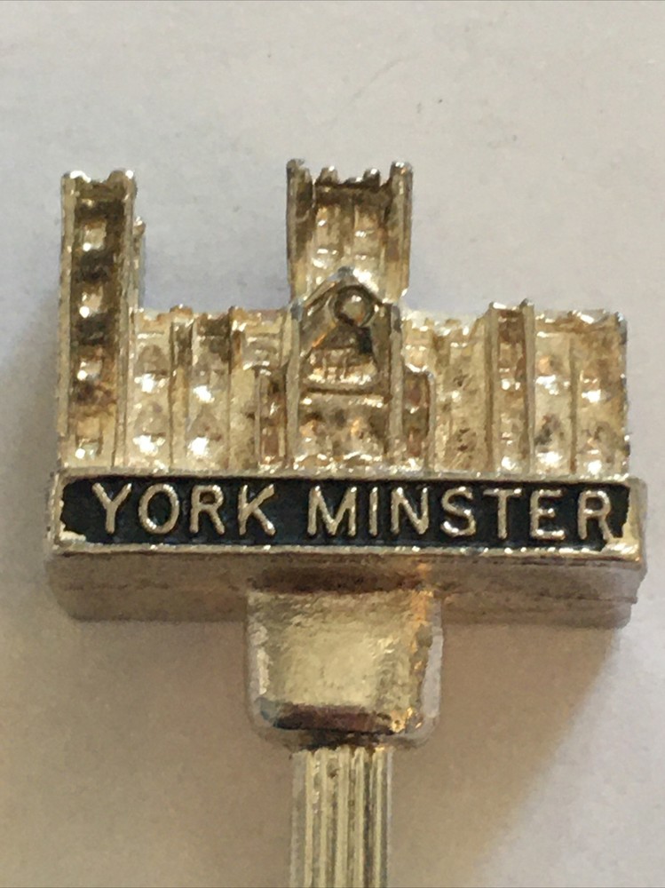Vintage Souvenir Spoon Collectible York Minster England