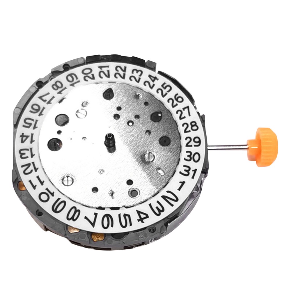 JS16 Quartz Movement 6 Hands Date at 3 Miyota Watch Movement for Japan