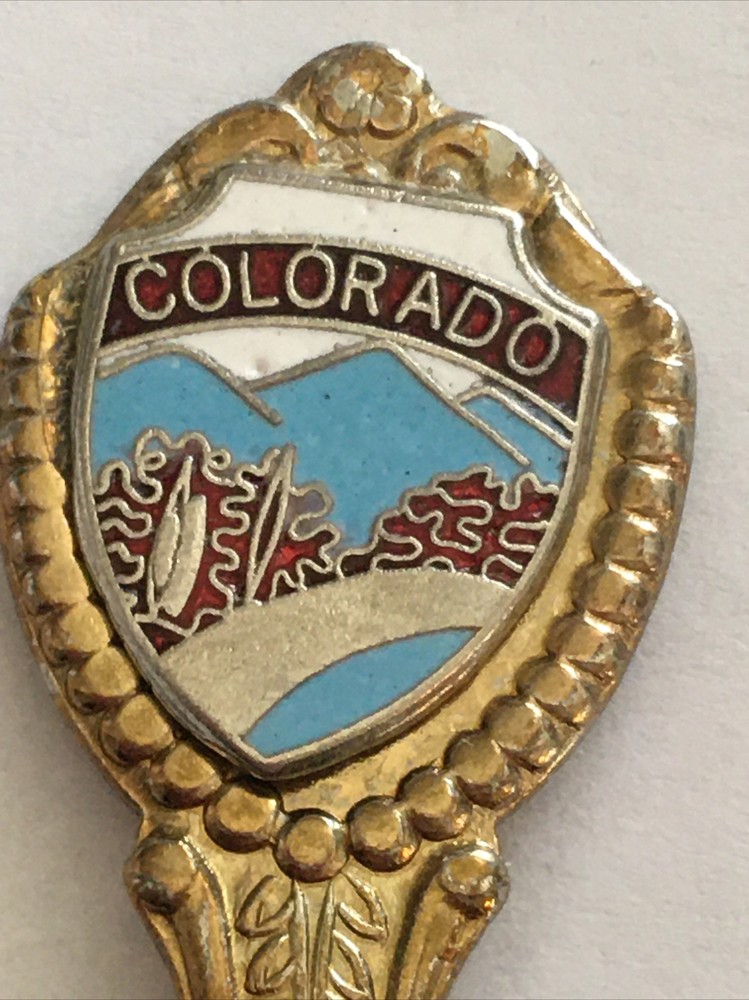 Vintage Souvenir Spoon US Collectible Colorado