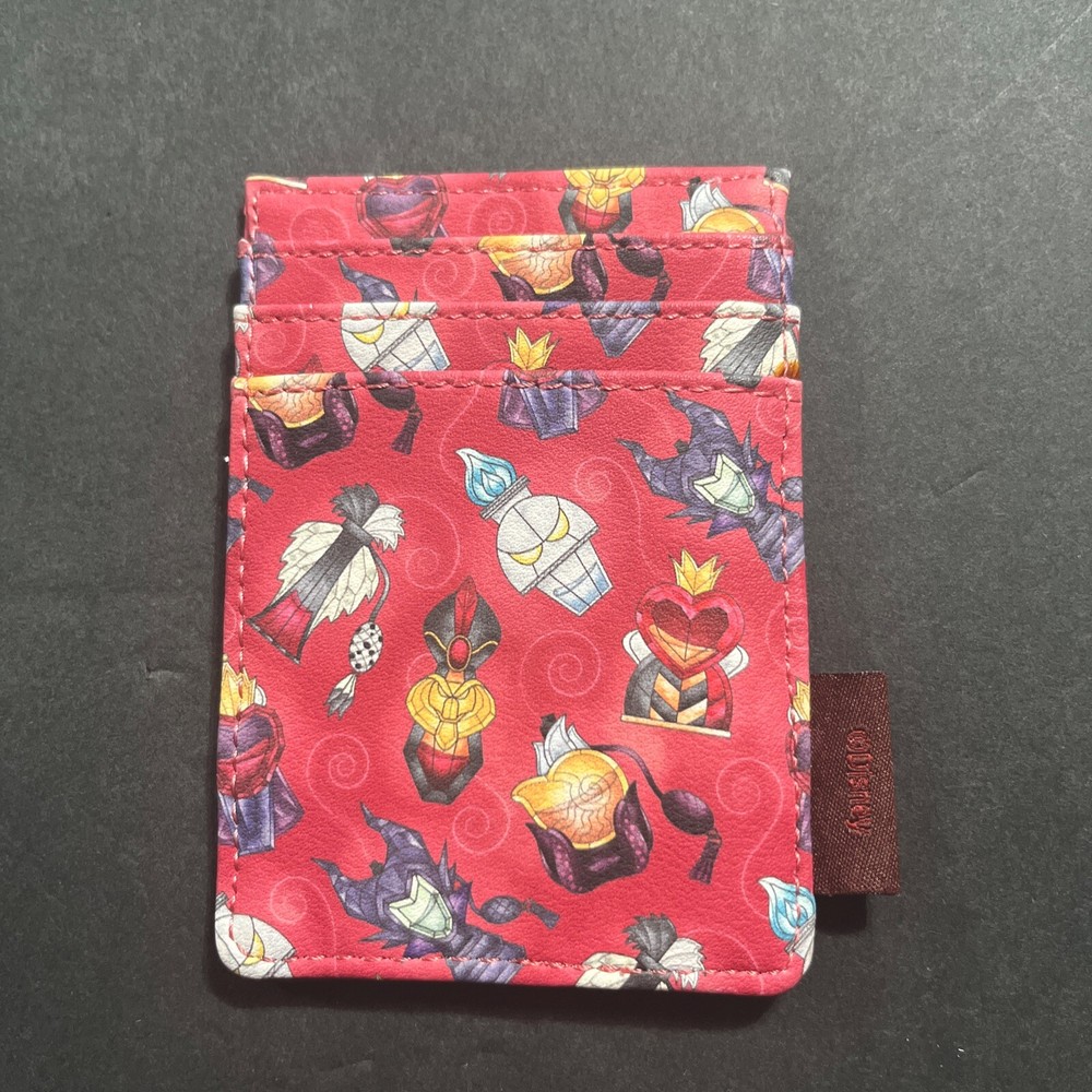 Disney Villains Perfume Bottle Loungefly Credit Card Holder-image