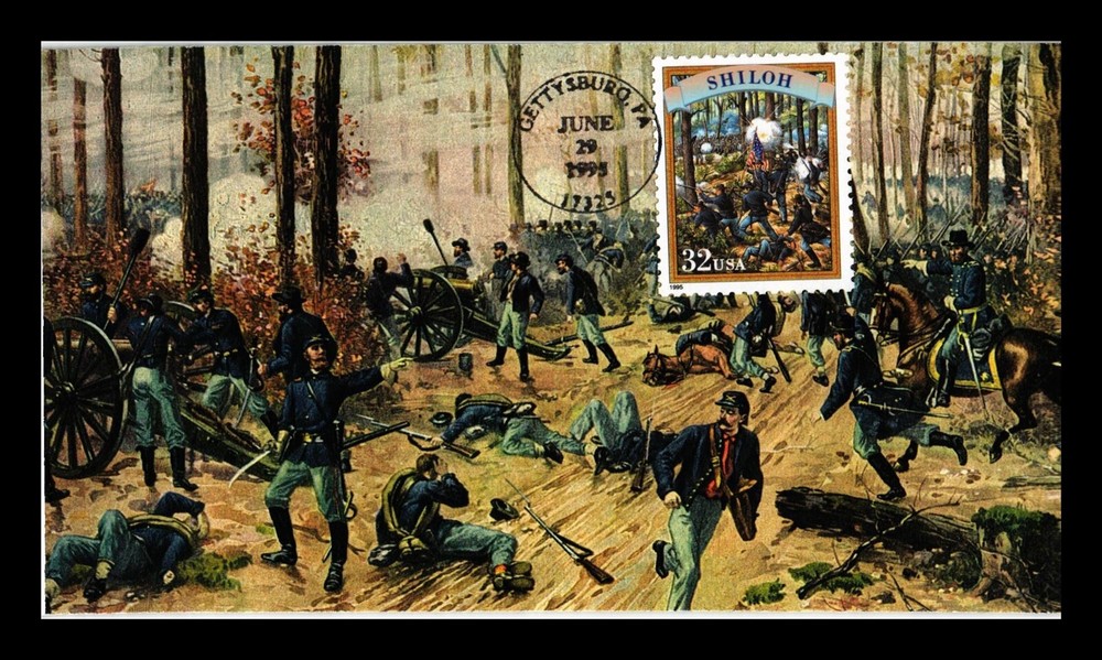 Rare DR JIM SHILOH CIVIL WAR FDC Limited Edition 9 of 25 US Cover Stamps  