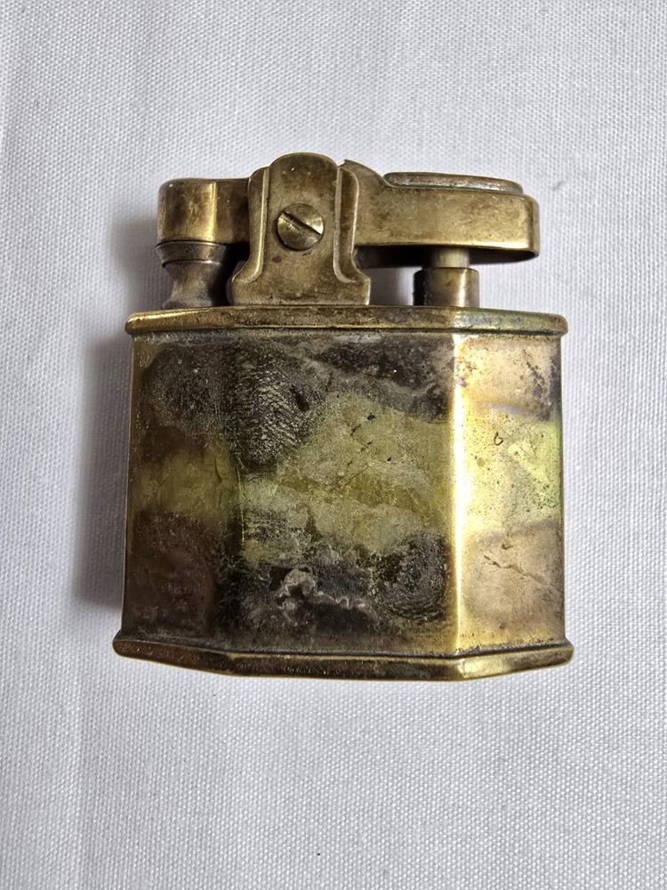 Vintage Pearl Inc. Art Deco Brass Lighter. RARE