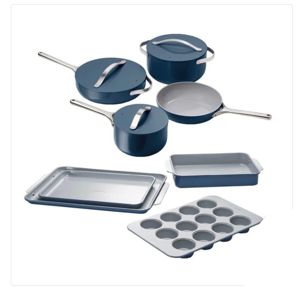 Caraway 11-piece Ceramic Non-Stick Cookware & Bakeware Set