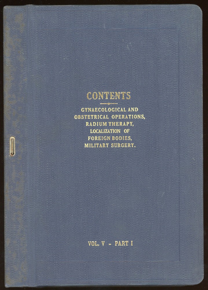 vintage Medical. OXFORD SURGERY, Vol V, Part 1. 1921.