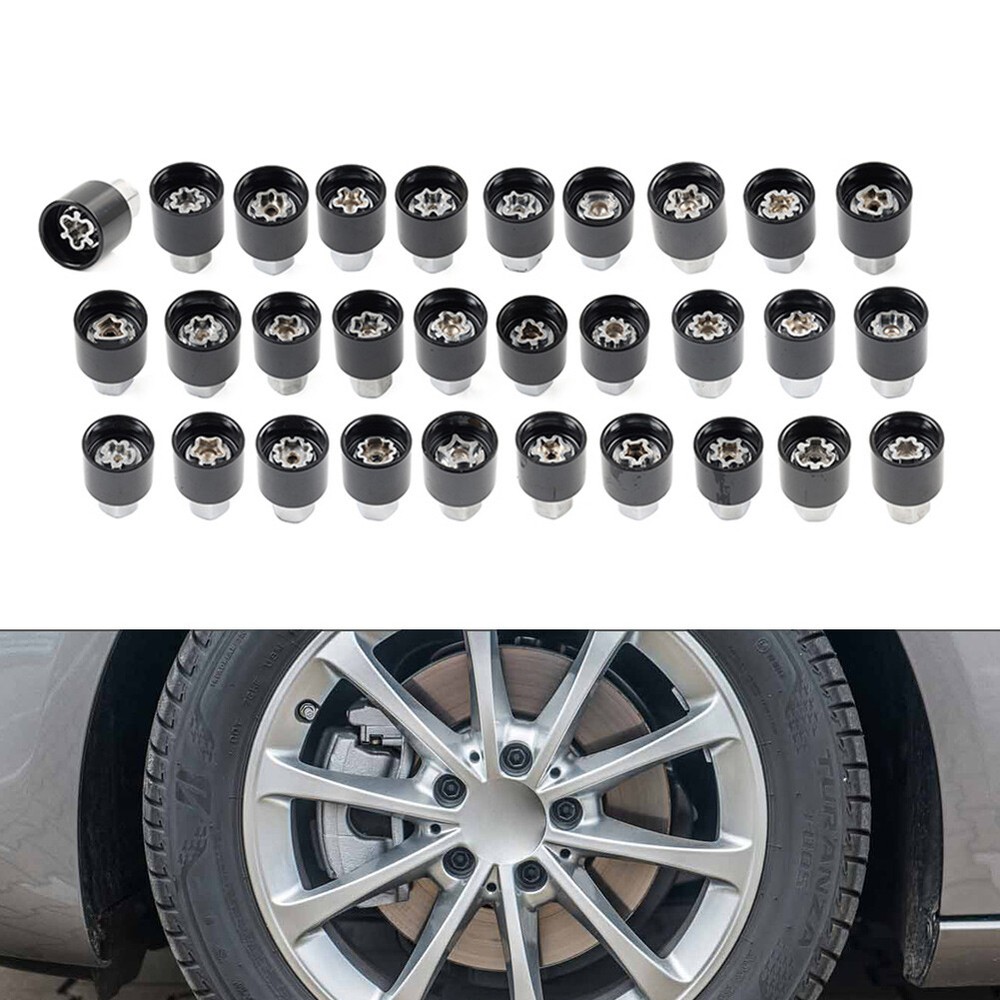 Locking Wheel Nut Key Anti-Theft Tool for Mercedes Benz Vehicles US