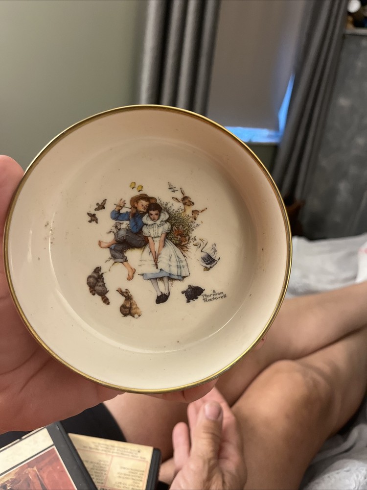 Norman Rockwell Spring Duet Collectible Decorative Wall Plate