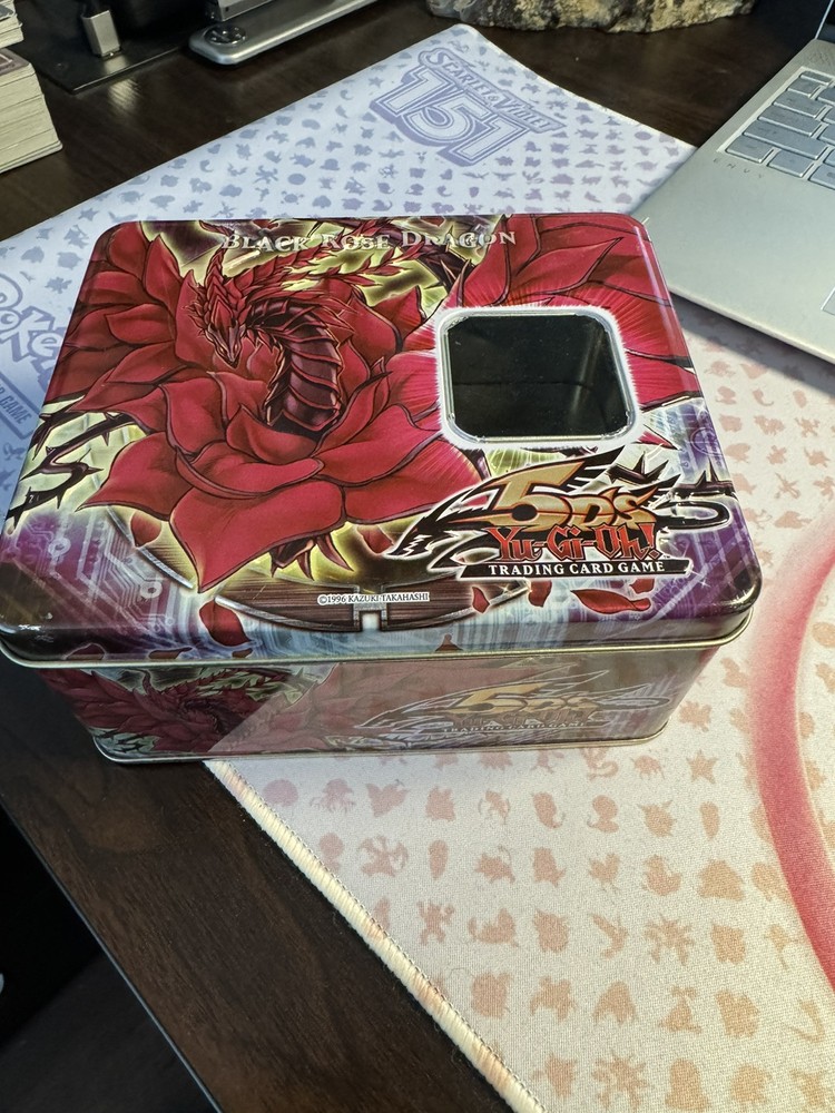 Yu-Gi-Oh Black Rose Dragon 5Ds 2008 Collector Tin