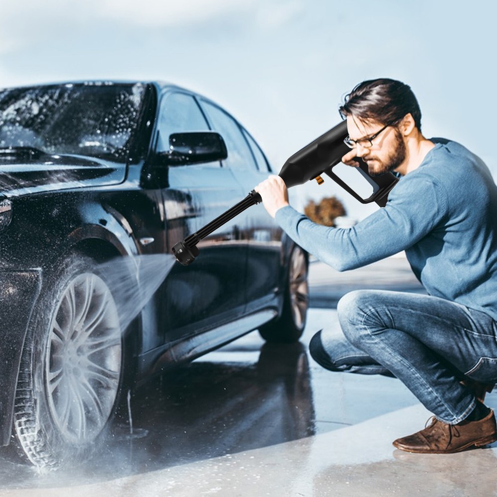 Cordless Electric High-Pressure Water Spray Car Washer for Yard Cleaning