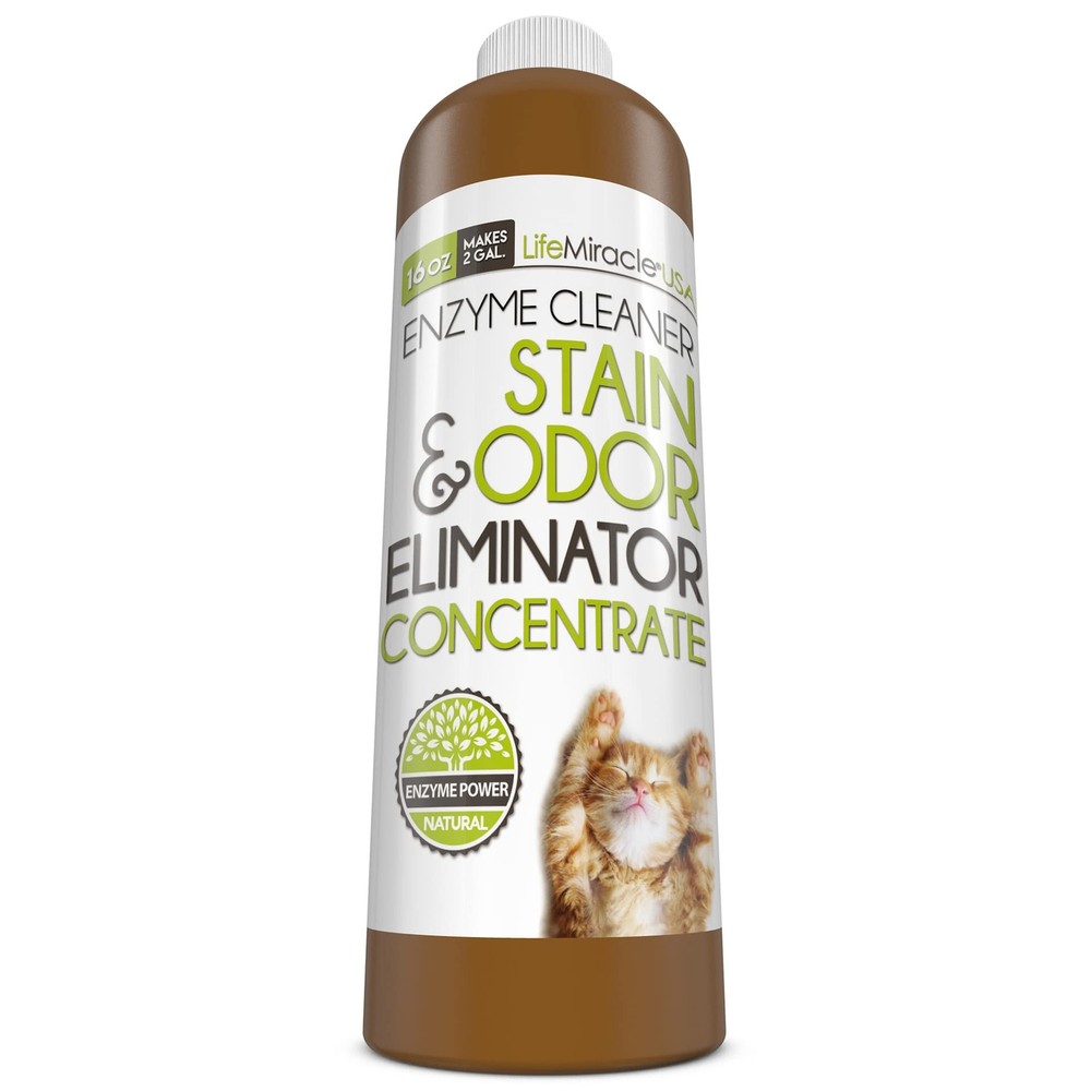 Enzyme Cleaner & Pet Odor Eliminator CONCENTRATE | Deep Cleaning Enzymatic Sp...