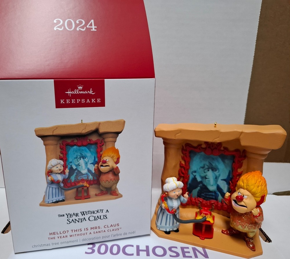Hallmark 2024 Mrs Claus The Year Without a Santa Claus Misers Ornament