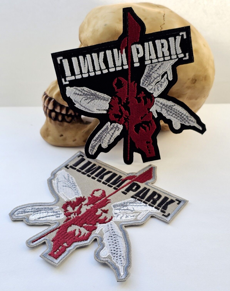 Linkin Park patch, Linkin Park logo patch, rock band patch, iron/sew on patch,