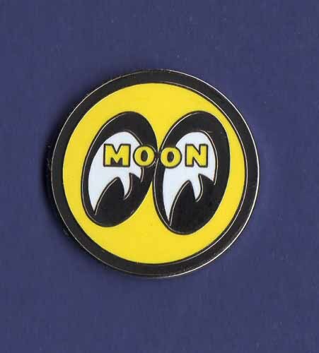 KUSTOM CUSTOM EYES HAT PIN LAPEL PIN TIE TAC ENAMEL BADGE #1429