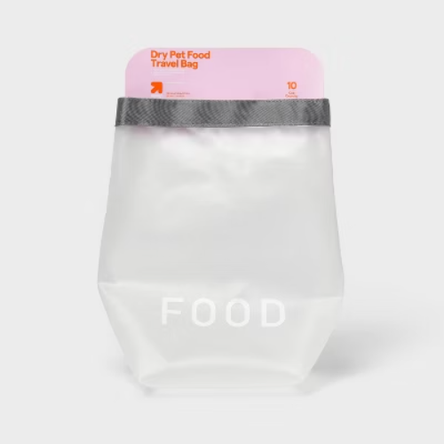 Portable up&up Pet Food Storage Bag for Travel  