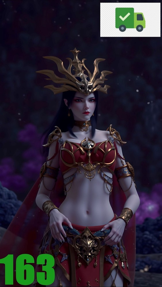 AI Digital Art Desktop Background of Chinese Girl by Chamban_58