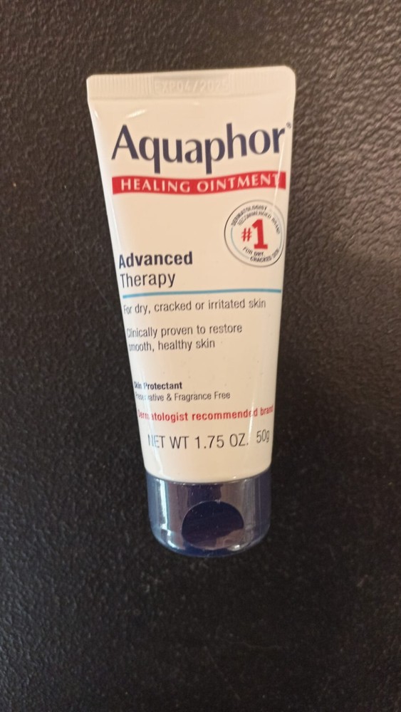 Aquaphor Advanced Healing Ointment 1.75oz Tube Exp 4/25