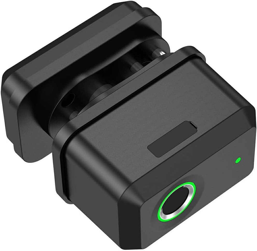 Biometric Trigger Lock, IP66 Waterproof Fingerprint Gun Unlock Fast...-image