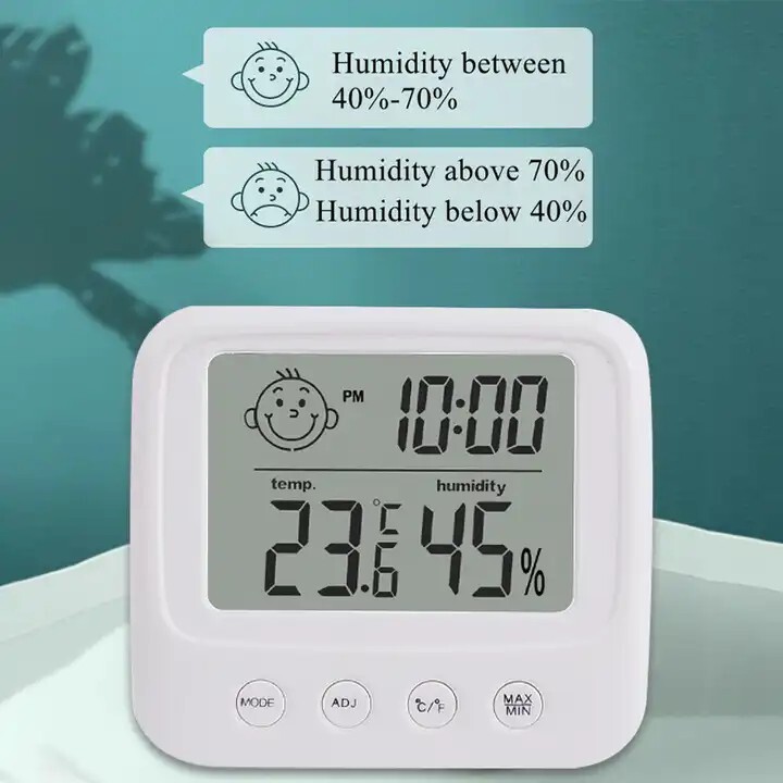 Digital Temperature Humidity Meter Home Indoor Electronic Hygrometer Thermometer
