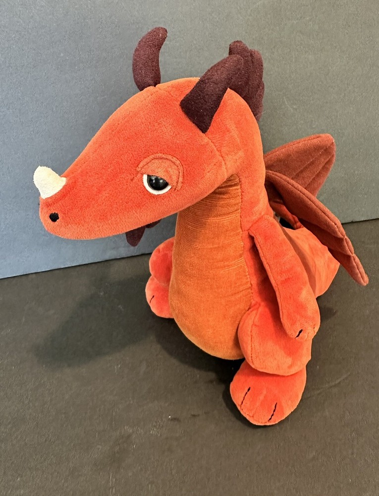 Plush Jellycat Dragon Paprika Red/ Orange HTF 10”T