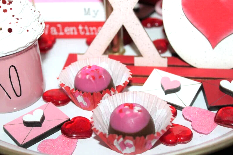 Chocolate Cherry Valentine's Handmade Wax Tart Melts for Warmers