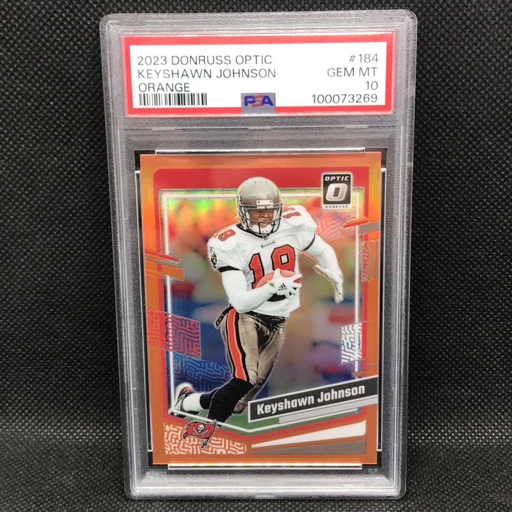 GEM MINT PSA 10 Orange Color Match 209/249 2023 Optic Keyshawn Johnson