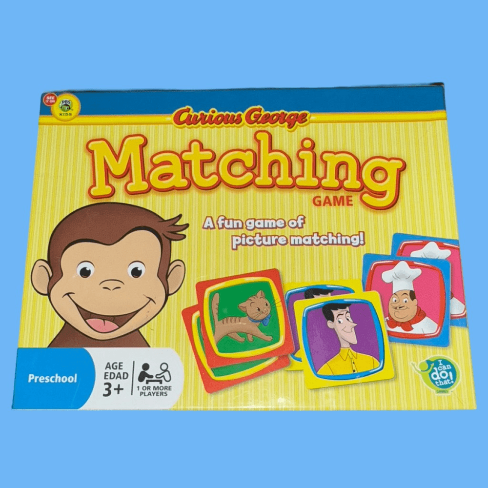 2010 Curious George Matching Game by I Can Do That! Games Complete! Ages 3+