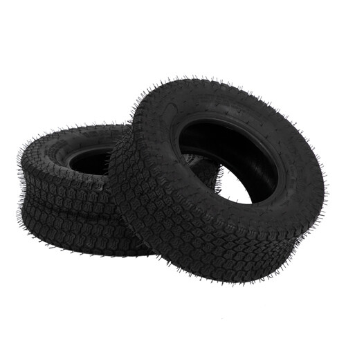 2pcs 16x6.50-8 Lawn Mower Garden Turf Tires 4 Ply Rated 16x6.5-8 16x6.5x8