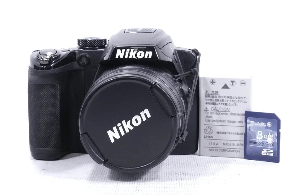 Nikon Coolpix P500 12.1 MP Digital Camera - Free Shipping