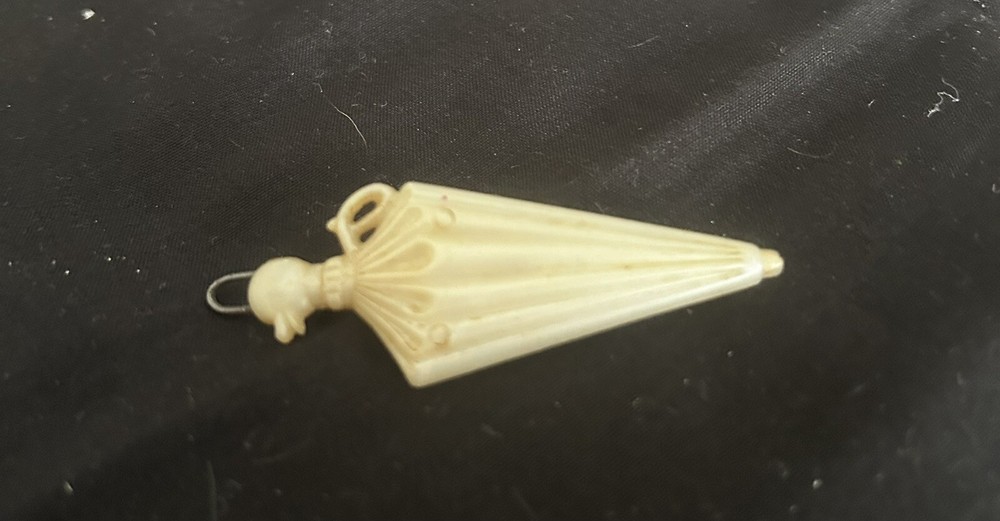 Vintage 1950s Duck Handle Umbrella Hair Clip Barrette  