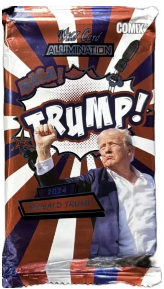 2024 Donald Trump Wild Card Comix Sealed Pack - Possible Auto & 1/1 Cards