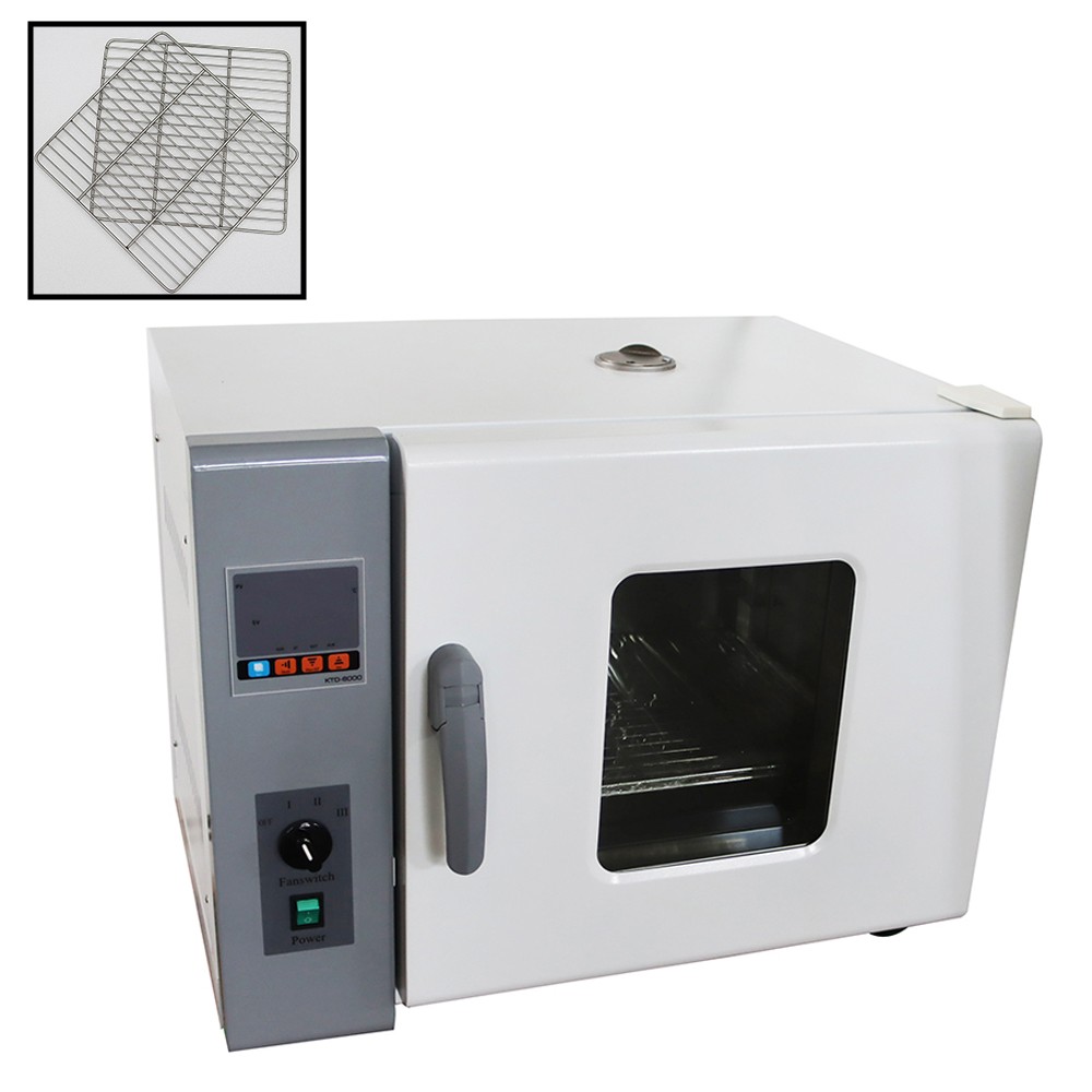 Lab Digital Forced Air Convection Drying Oven 1KW 110V Adjustable Temp