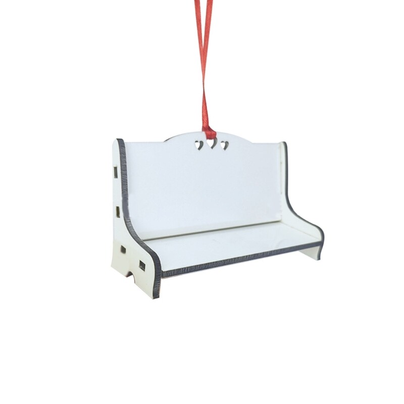 Festive Christmas Tree Chair Hanger MDF Transfer Decor